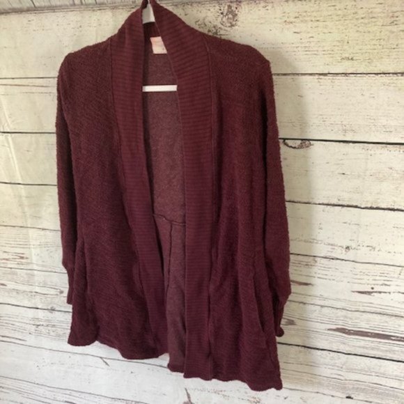 Anthropologie t. La Almandine Textured Cardigan - Picture 6 of 9